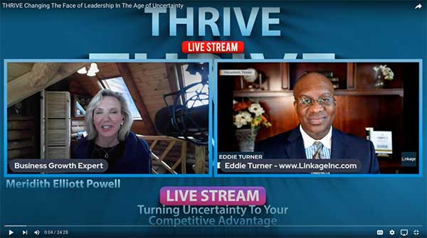 THRIVE: Changing The Face of Leadership In The Age of Uncertainty with Eddie Turner