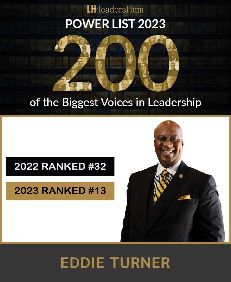 Eddie Turner Top 200 Biggest Leadership Voices 2023