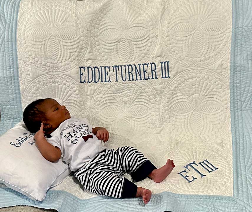Announcing the Birth of Eddie Turner III