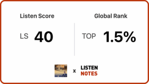 Eddie Turner's Keep Leading!® podcast Ranked in top 1.5 percent in the world on Listen Notes